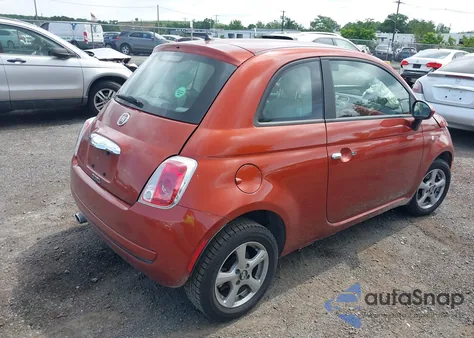 2013 Fiat 500 Pop z USA, uszkodzony, nr VIN 3C3CFFARXDT737151